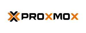 Logo de Proxmox, una plataforma de virtualización de código abierto utilizada por ADMIN TI para la gestión de entornos virtualizados.